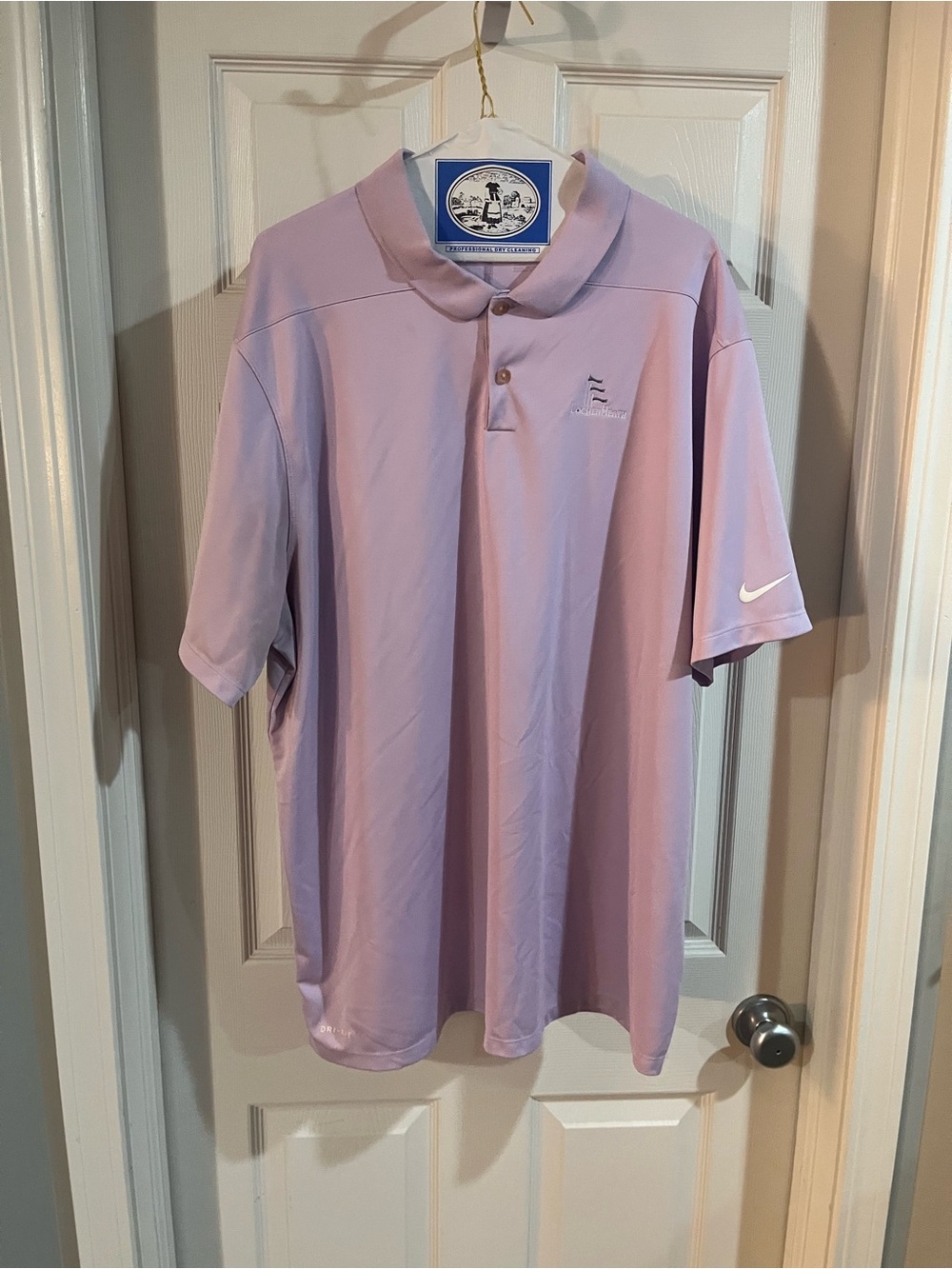 Nike Light Lavender Dri-FIT Golf Polo